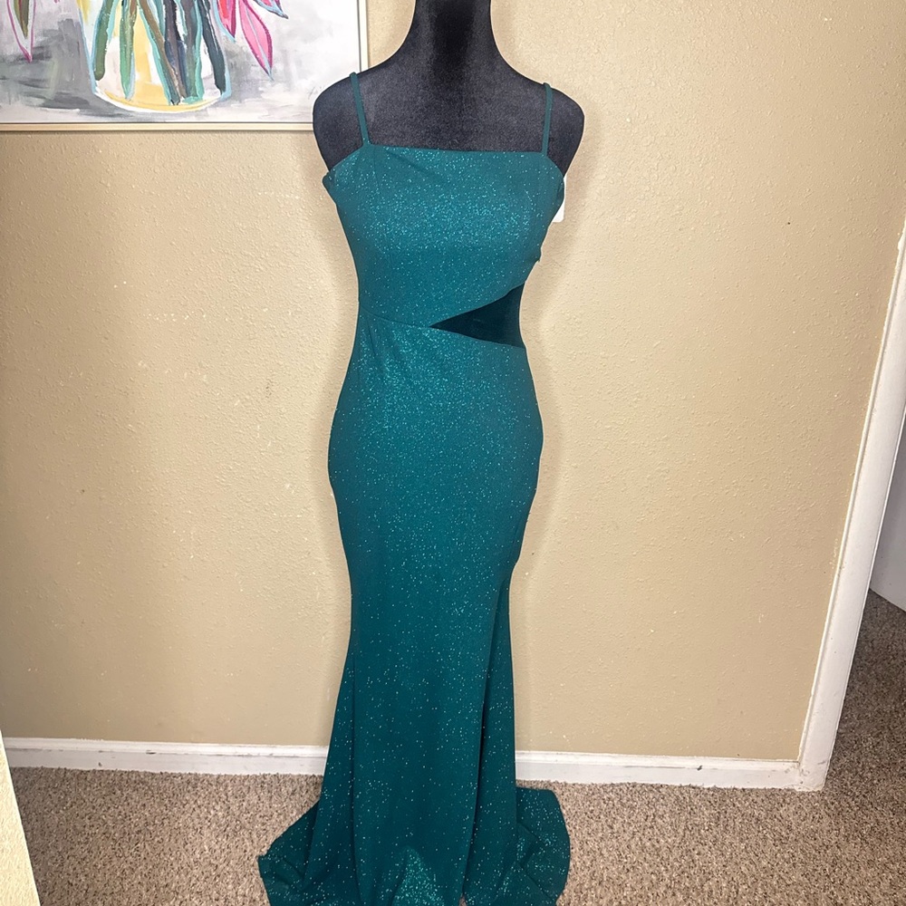 Windsor Maxi Green Dress
